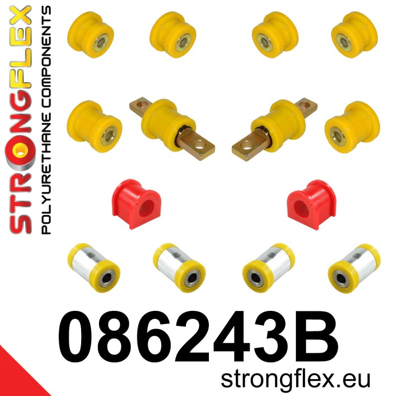 Rear suspension bush kit (no bushes 081105B)