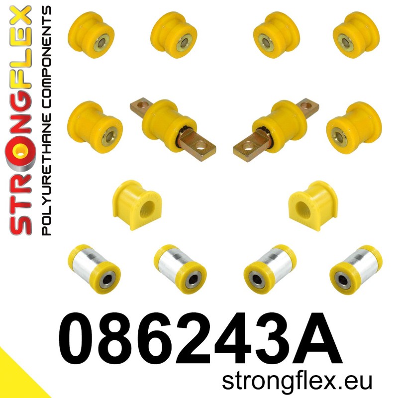 Rear suspension bush kit (no bushes 081105B) SPORT