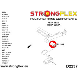 Front suspension and ream beam bush kit SPORT