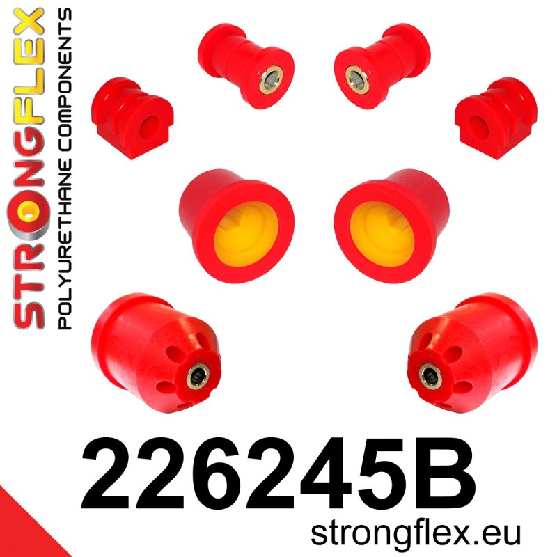 Front suspension and ream beam bush kit