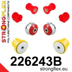 Front suspension and ream beam bush kit