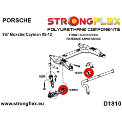 Front anti roll bar bush SPORT