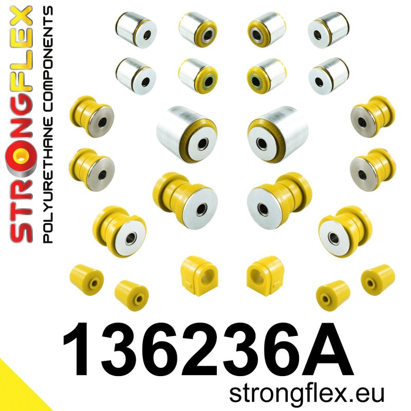 Rear suspension bush kit SPORT