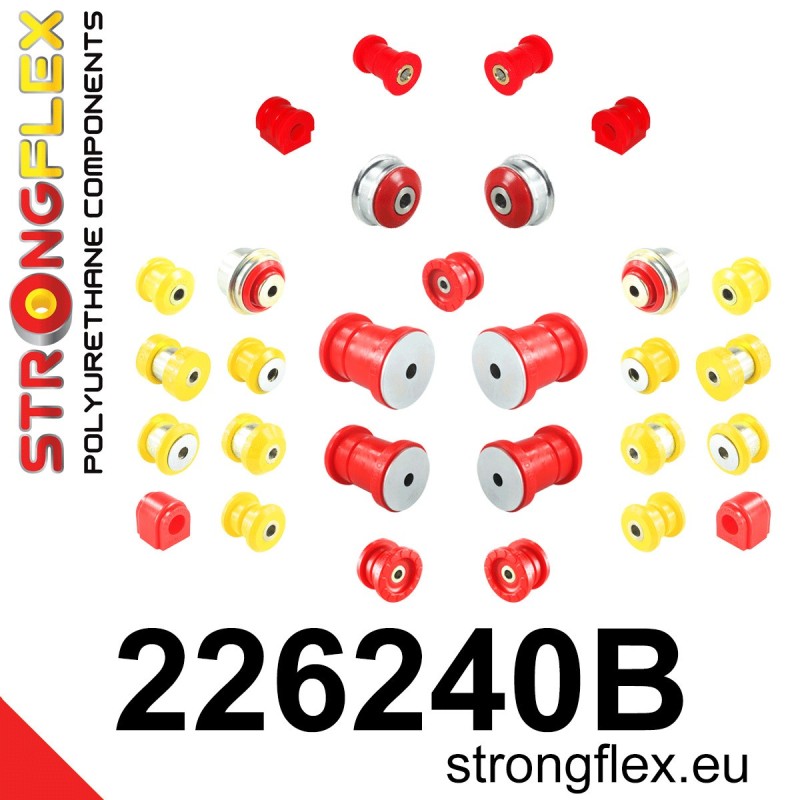 Full suspension polyurethane bush kit