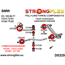 Full suspension polyurethane bush kit