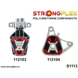 Lower engine mount insert