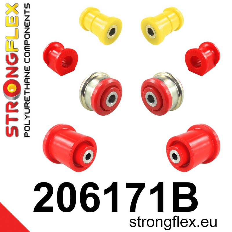 Front suspension and ream beam bush kit