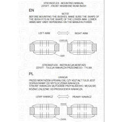 Full suspension bush kit SPORT
