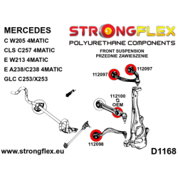 Front shock absorber bush SPORT