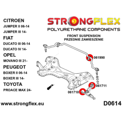 Front suspension bush kit