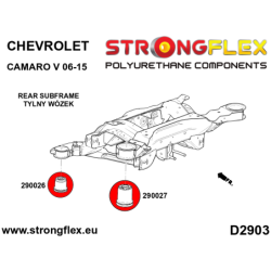 Rear subframe - rear bush SPORT