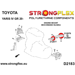 Gearbox mount insert