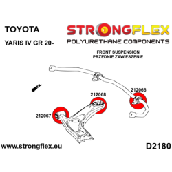 Front suspension bush kit SPORT