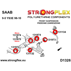 Front subframe bush kit