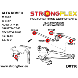 Rear link bushing SPORT