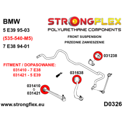 Front suspension bush kit