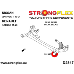 Rear beam bush SPORT