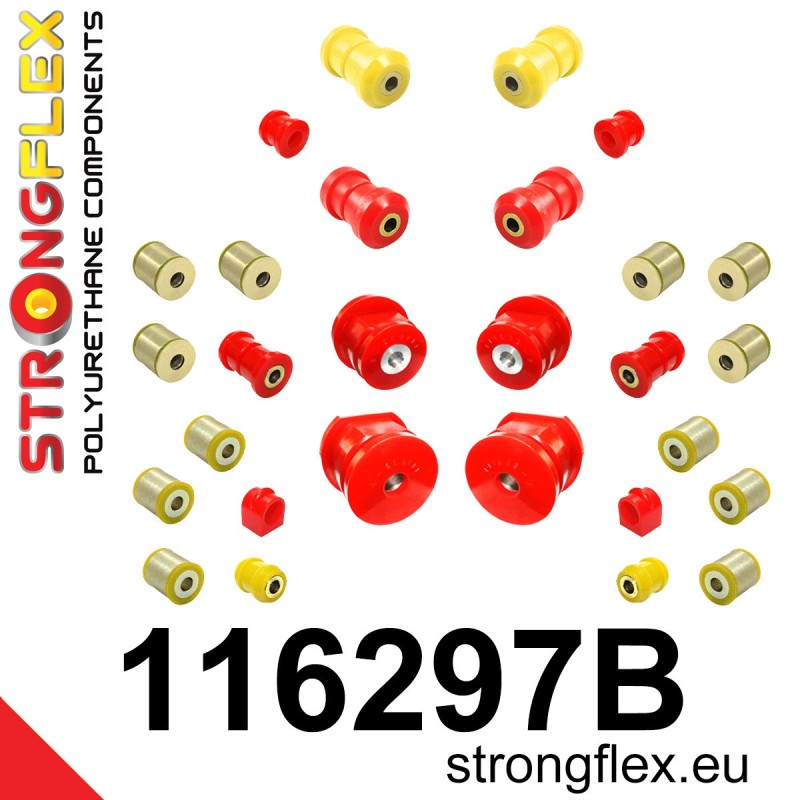 Full suspension polyurethane bush kit