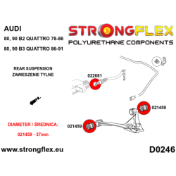 Full suspension polyurethane bush kit SPORT