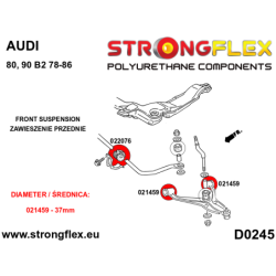 Front suspension bush kit
