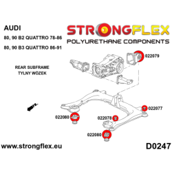 Rear differential mounting bush - rear