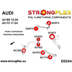 Front suspension bush kit