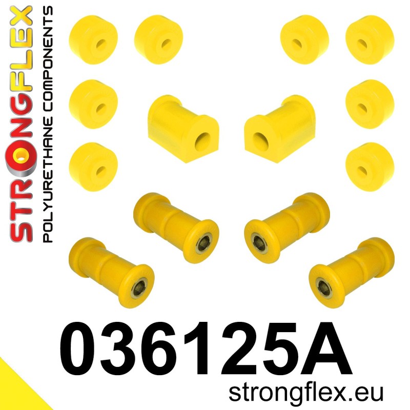 Rear suspension bush kit SPORT