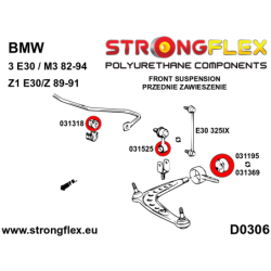 Front suspension bush kit SPORT