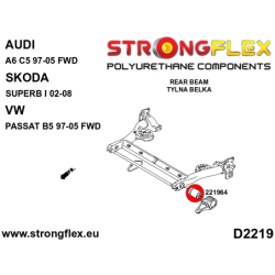 Front suspension and ream beam bush kit