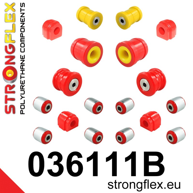 Full suspension polyurethane bush kit