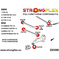 Rear suspension bush kit
