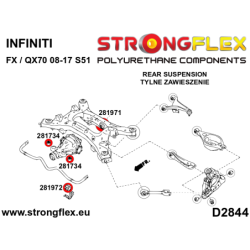 Rear stabilizer bush SPORT