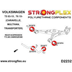 Rear anti roll bar inner bush SPORT
