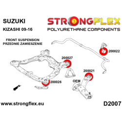 Front subframe bush kit