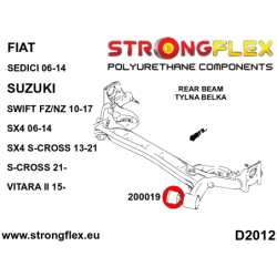 Rear beam bush SPORT