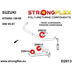 Front control arm ? rear bush SPORT