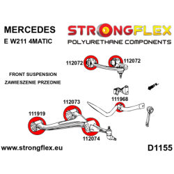 Front suspension bush kit