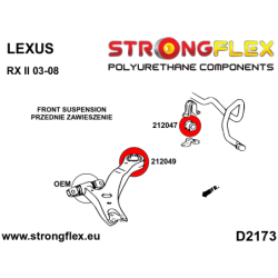 Front control arm ? rear bush SPORT