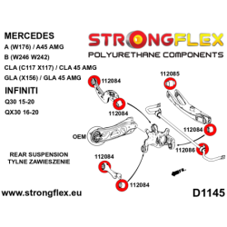Full suspension polyurethane bush kit