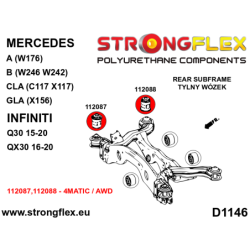 Full suspension polyurethane bush kit