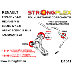Front suspension bush kit