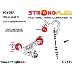 Front anti roll bar bush SPORT