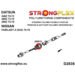 Steering column flexible coupler SPORT