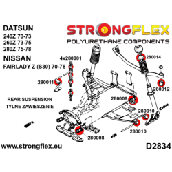 Rear wishbone bush - inner front SPORT