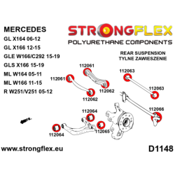 Rear suspension bush kit SPORT