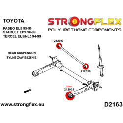 Front suspension and ream beam bush kit