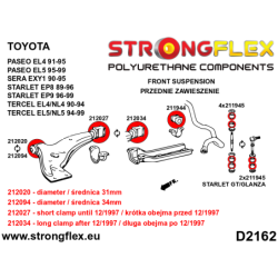 Front suspension bush kit