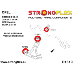 Front suspension bush kit SPORT