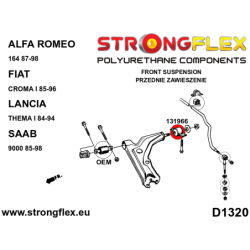 Front control arm ? rear bush SPORT