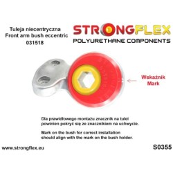 Front lower arm bush 66mm - excentric